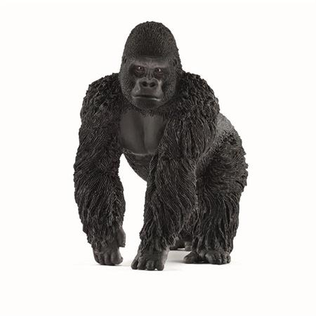 Schleich Gorilla Figur i Plast - Wild Life Dyr