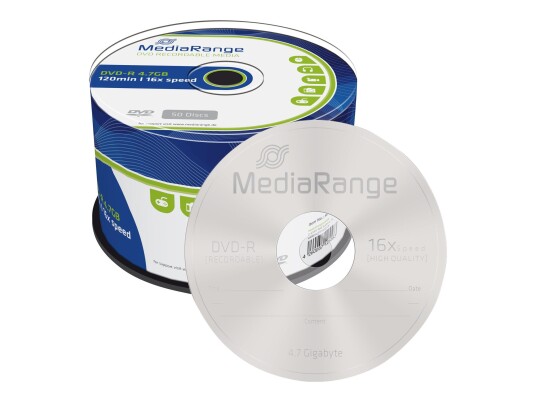 MediaRange DVD-R x 50 - 4.7 GB - lagringsmedier