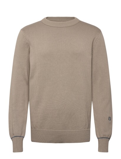 Mos Mosh Gallery Mmgbarella Crew Knit Beige L Mos Mosh Gallery Mmgbarella Crew Knit Beige L