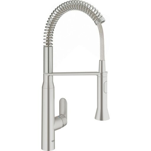 Grohe K7 Semi-pro kjøkkenbatteri 539 mm, med 2 stråletyper, Supersteel Grohe K7 Semi-pro kjøkkenbatteri 539 mm, med 2 stråletyper, Supersteel