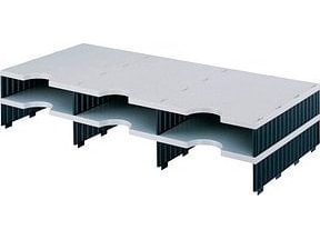 Styro Ekspansjonsmoduler Trio Styrodoc/268130298 Grå/Svart 723X140x331mm