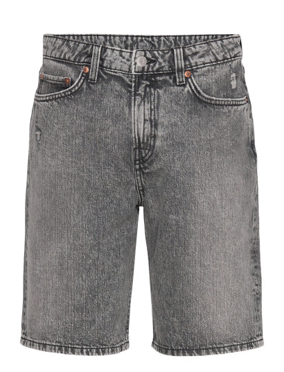 Weekday Monterey Denim Shorts - Grey - 23