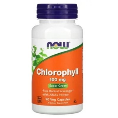 Now klorofyll 100 mg 90 kapsler Now klorofyll 100 mg 90 kapsler