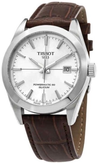 Tissot Herreklokke T127.407.16.031.01 T Classic Sølvfarget/Lær Ø40