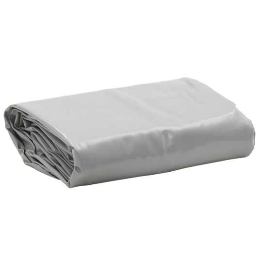 Presenning grå 5x7 m 650 g/m²