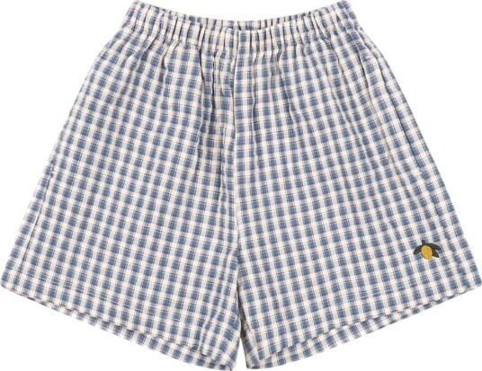 Konges Sløjd Shorts Kim Kapteinssjekk Konges Sløjd 4 år 104 Shorts Blå