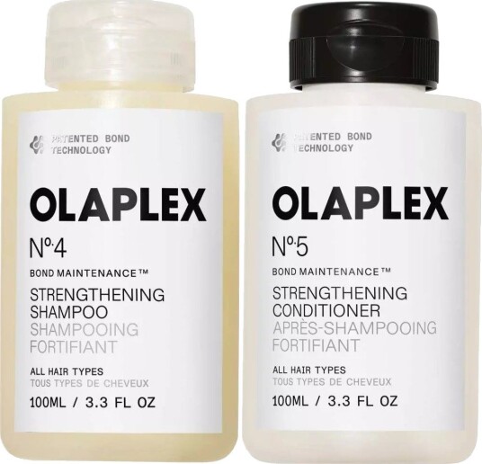 Olaplex Bond Maintenance Bundle No.4 Shampoo 100 ml & No.5 Conditioner Olaplex Bond Maintenance Bundle No.4 Shampoo 100 ml & No.5 Conditioner