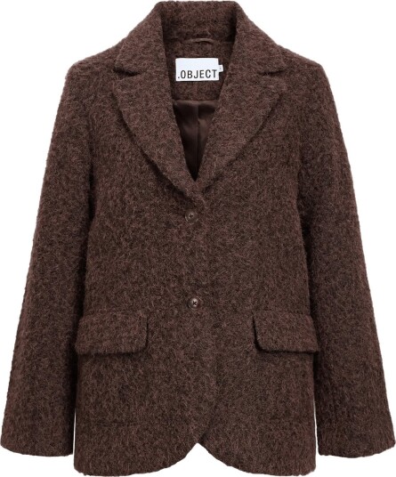Object Objcelina L/S Lo Jacket Rep   SEAL BROWN   42