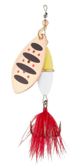 Myran Wipp Spinner Browntrout 10g Copper/Yellow/White