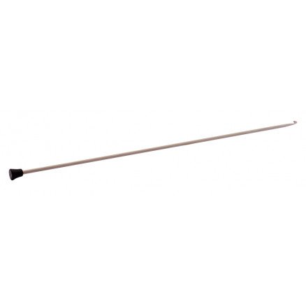 KnitPro Afgahn heklenål i aluminium 30 cm 5,00 mm for tunisisk hekling hekling