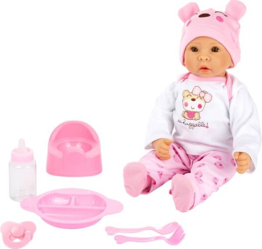 Baby dukke "Marie" med tilbehør Baby dukke "Marie" med tilbehør