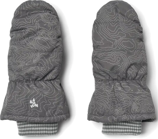 Wheat Puffer Mittens Jazz - DARK REFLECTIVE MAP - M