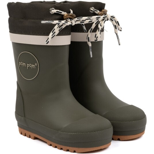 Pom Pom Termo Gummistøvle Hunter Green 30