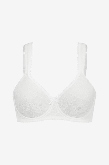 Swegmark Lace Shape Bh med bøyler Hvit