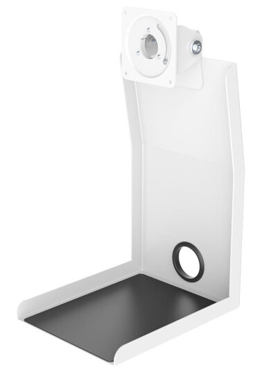 DELTACO OFFICE desk stand for tablets with POS printer holder