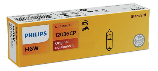 Philips H6w Pære 12v