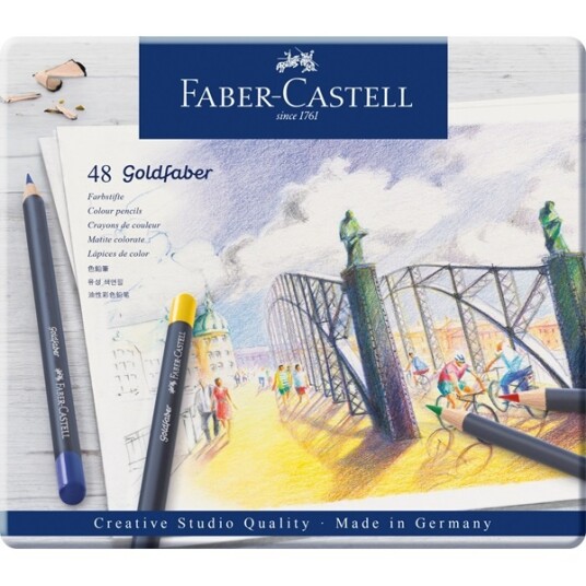 Faber-Castell Goldfaber Fargeblyant 48-set