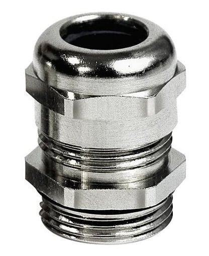 Rutab 1460408 Gjennomføring IP68, forniklet messing PG11