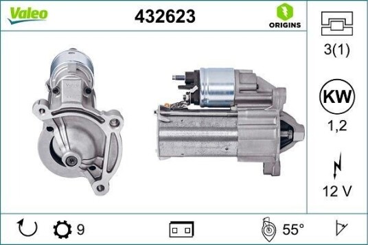 VALEO 432623 Starter
