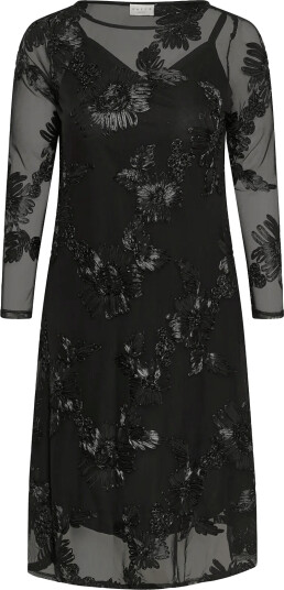 Kaffe Curve Kcjuliana Dress   Black   L