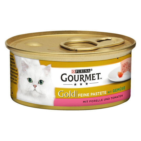 Gourmet Økonomipakke Gold Fine Patè 48 X 85 G Ørret & Tomat