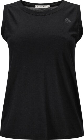 Aclima Women"s Lightwool 140 Singlet V2 Jet Black XL Aclima Women"s Lightwool 140 Singlet V2 Jet Black XL