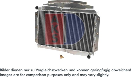 AKS DASIS 020076AL Radiator motorkjøling