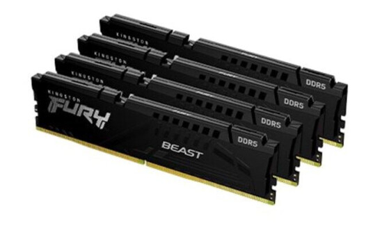 Kingston FURY Beast 128GB DDR5-5200 RAM med CL40 og XMP