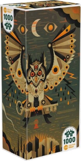 Iello Universe Puslespill   1000 brikker   City Owl