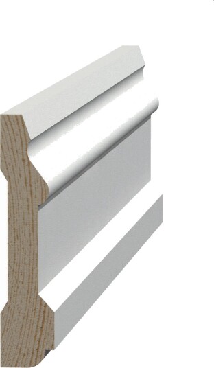 Nobrand Karmlist Dørsett FURU 15x070mm DS06 PT 116 NCS S0502y Bomull