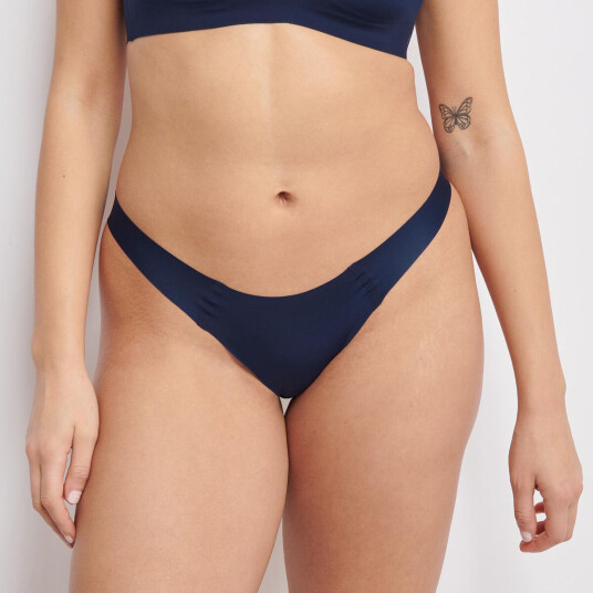 Sloggi Truser ZERO Feel 2 0 Tiny Tanga Marine X-Large Dame Sloggi Truser ZERO Feel 2 0 Tiny Tanga Marine X-Large Dame