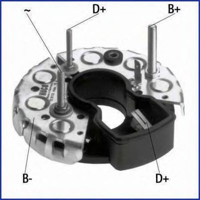 HITACHI 139113 Likeretter, dynamo