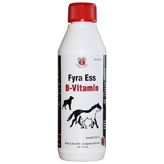 Fyra Ess B-Vitamin, 4 flaskestørrelser - 250 ml