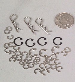 Traxxas 1633 E-Clips/C-Clips/R Pins 40 Traxxas 1633 E-Clips/C-Clips/R Pins 40