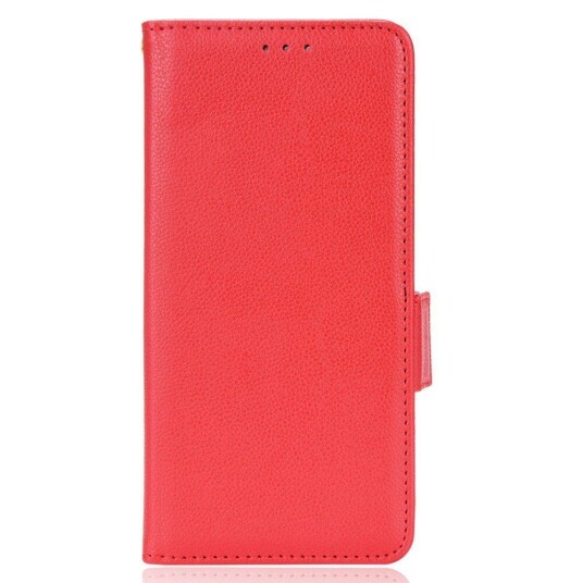 INCOVER Alcatel 1S (2021) / 3L (2021) PU Litchi Skin Flip Deksel med Lommebok - Rød