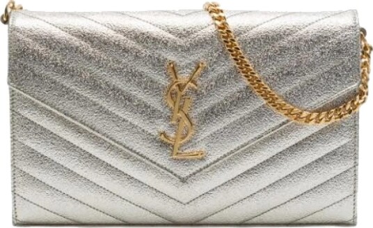 Yves Saint Laurent Vintage Dame Pre owned Grå ONE SIZE, Yves Saint Laurent Vintage Dame Pre owned Grå ONE SIZE,