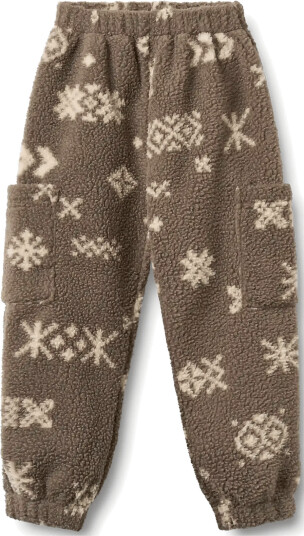 Wheat Fleece Pants Suun Brown 110