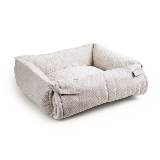 Sovesofa Soya M 60x50x17cm Beige til Hund - Selected by ZOO