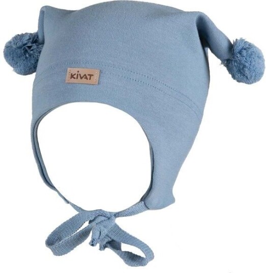 Kivat vårlue til baby og barn Dueblå