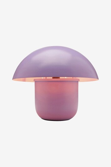KARE Design   Bordlampe Mushroom Purple 27cm Lilla