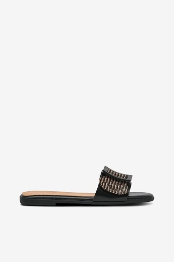 Duffy Sandaler Corso Due Svart Duffy Sandaler Corso Due Svart