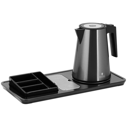 Royal Catering Vannkoker Kaffeog testasjon 1,2 L 1800 W svart RC-HKS03 Royal Catering Vannkoker Kaffeog testasjon 1,2 L 1800 W svart RC-HKS03