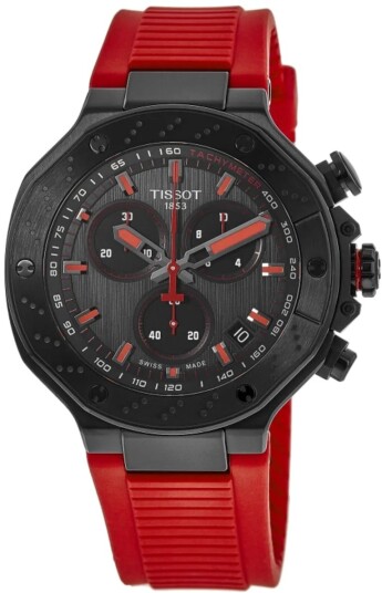 Tissot Herreklokke T141.417.37.061.01 T Race Grå/Gummi Ø45 mm