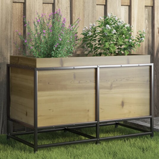 Blomsterkasse 80x40x50 cm impregnert furu