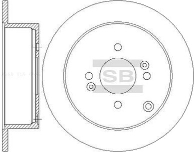 Hi Q SD1080 Bremseskive