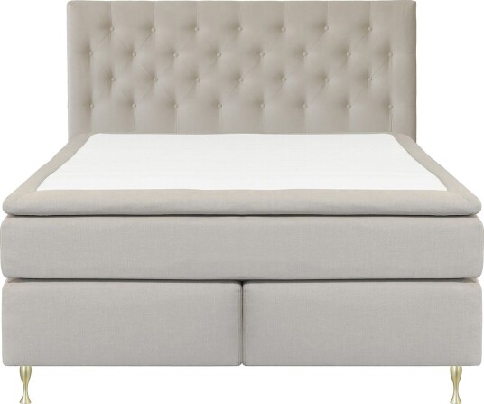 Select No 4 Kontinentalseng 210x210 Fast Beige/Gullben