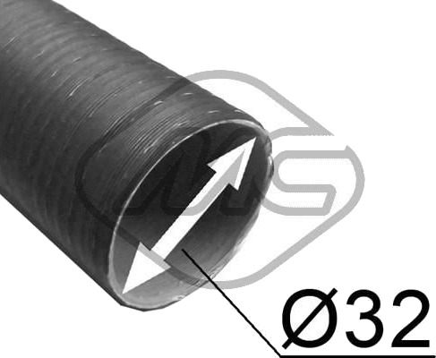 Rør, luftforsyning Metalcaucho 02201