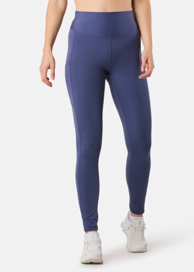 X-Trail Gym Tights W Dusty Blue 38 Lange Tights X-Trail Gym Tights W Dusty Blue 38 Lange Tights