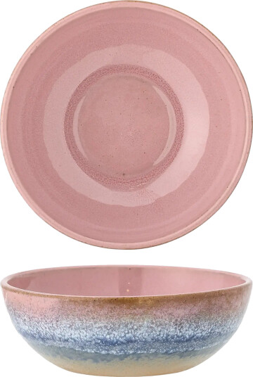 Bloomingville Paula Skål Rosa   Multi/patterned   Ø 16 CM