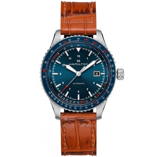 Hamilton Khaki Aviation Converter Auto H76645140 - Herre - 42 mm - Analog - Automatisk - Safirglass